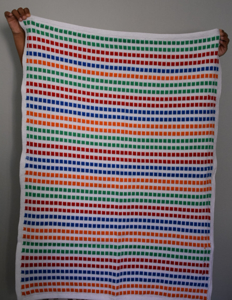 Tiles Baby Blanket