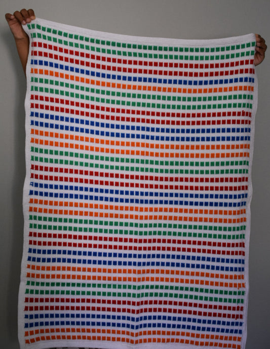 Tiles Baby Blanket
